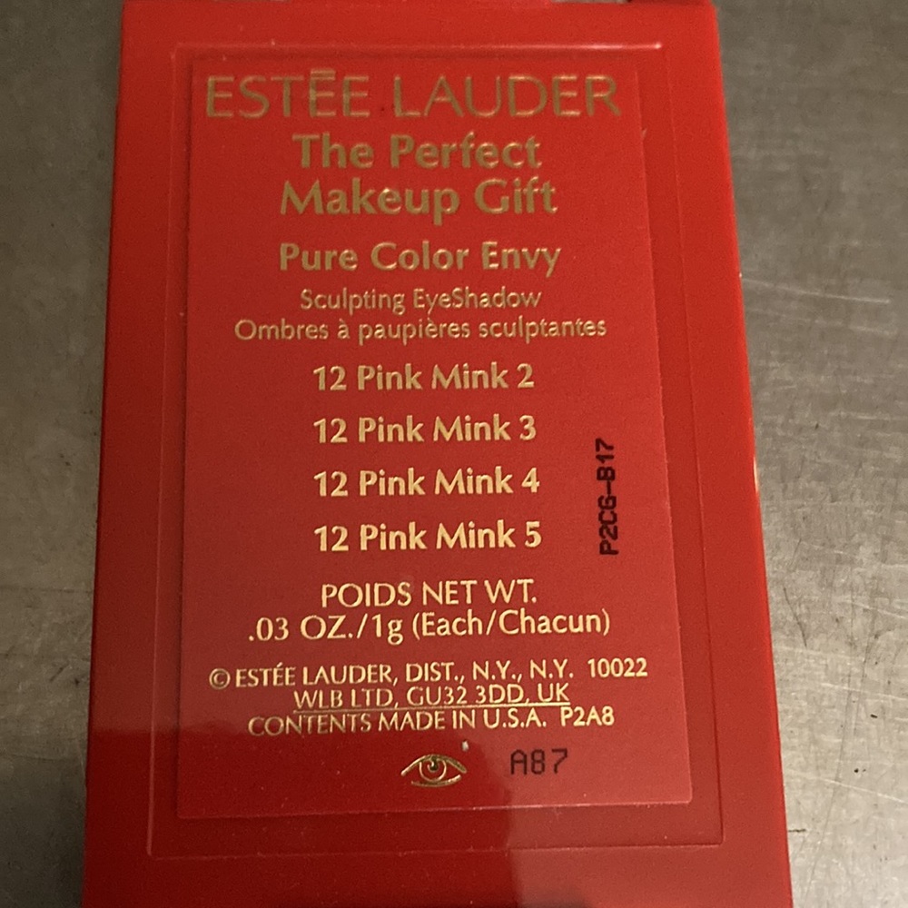 Ester Lauder Perfect Makeup Gift eyeshadow - Picture 2 of 2